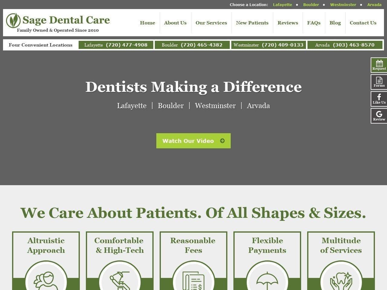 Sage Dental Care screenshot
