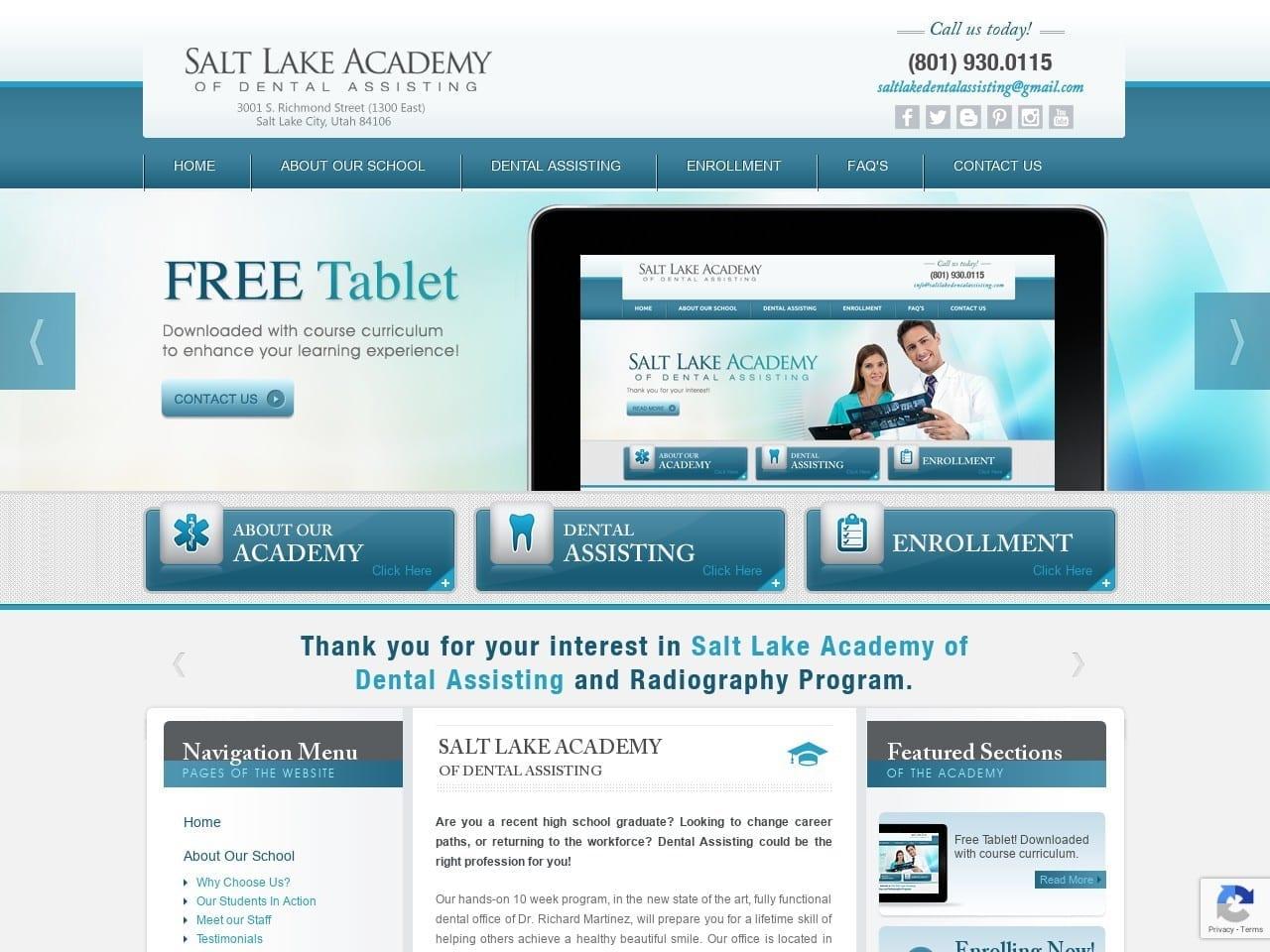Salt Lake Academy of Dental Assisting screenshot