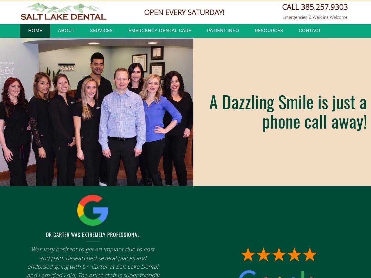 Salt Lake Dental screenshot