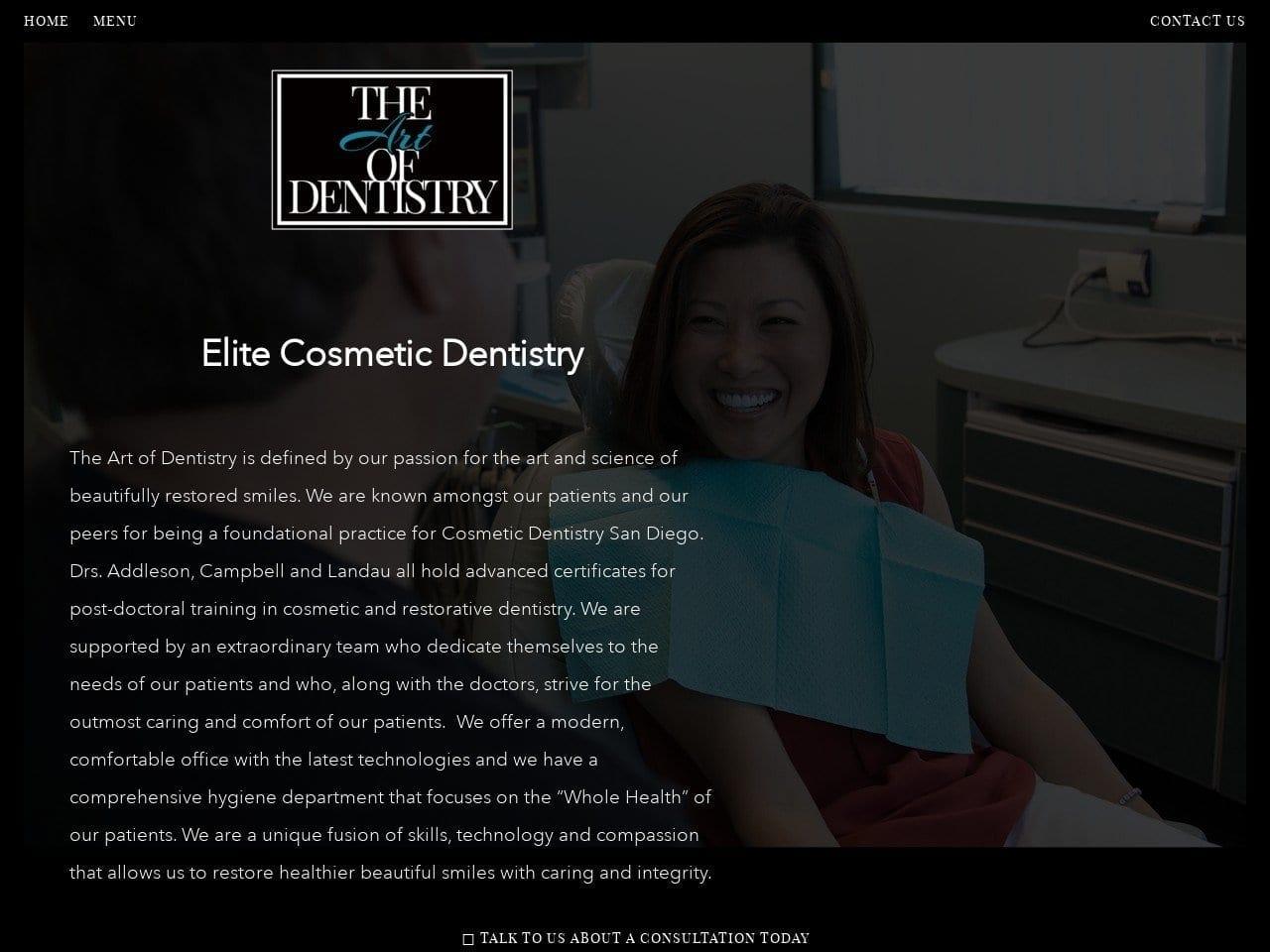 San Diego Art Of Dentist screenshot