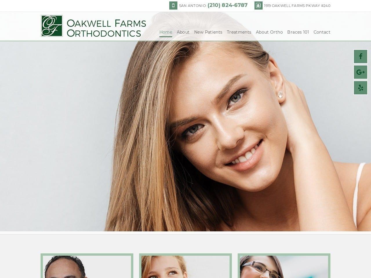 Oakwell Farms Orthodontics screenshot