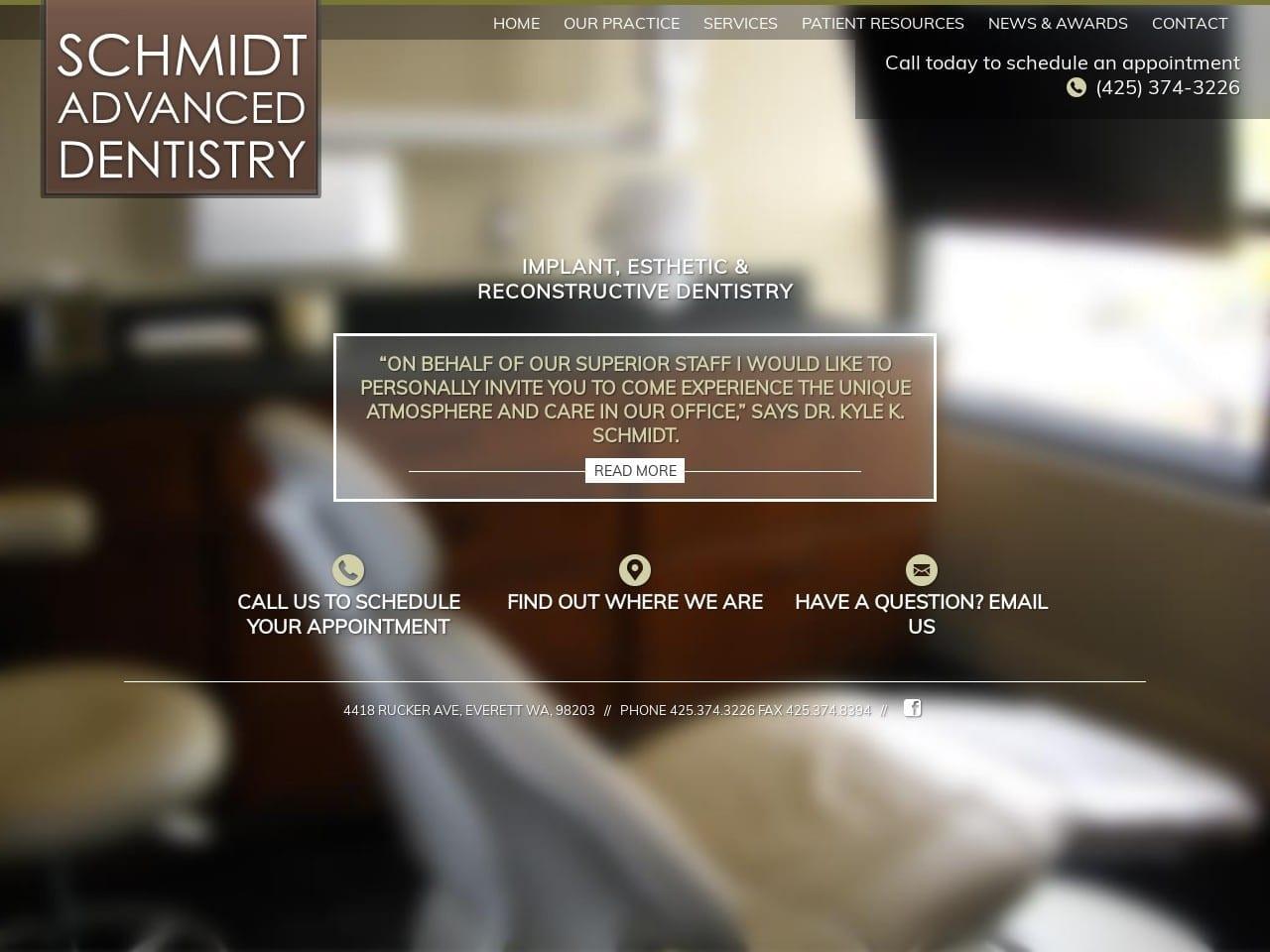 Schmidt Advanced Dentist screenshot