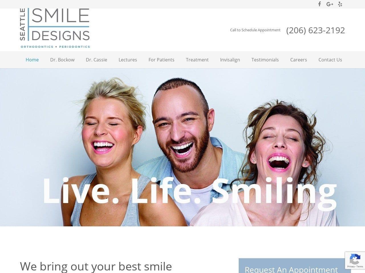 Seattle Smile Designs; Rebecca Bockow DDS PLLC screenshot