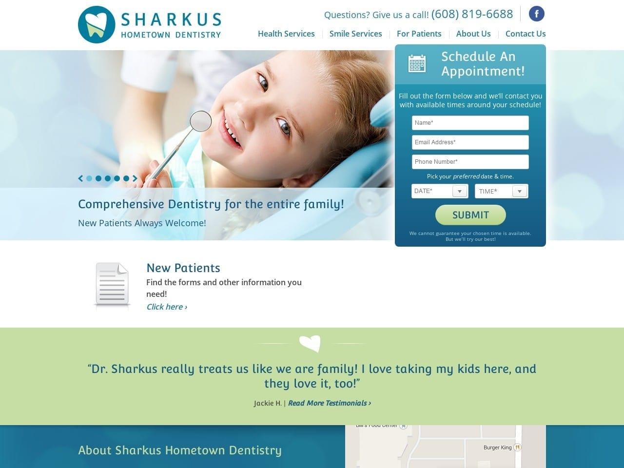 Sharkus Hometown Dentist screenshot