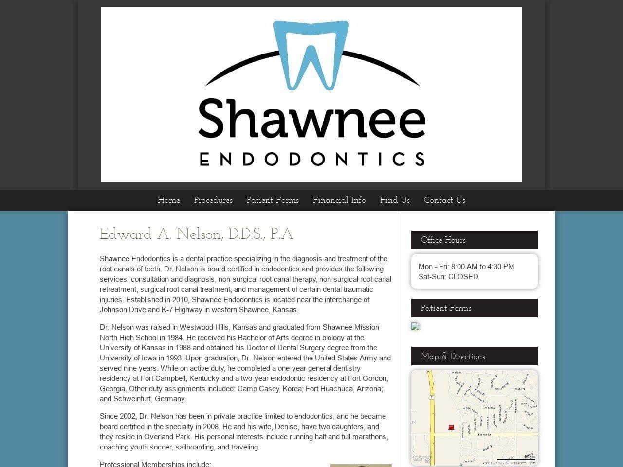 Shawnee Endodontics screenshot