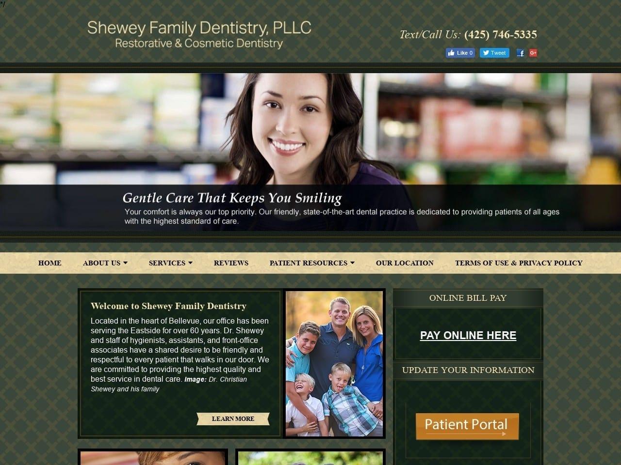 Shewey Family Dentist screenshot
