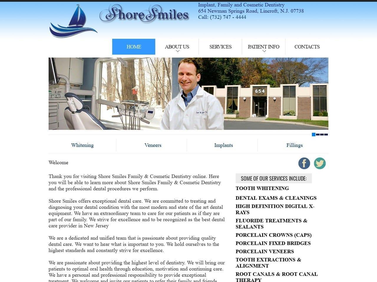Shore Smiles David M. Herman D.M.D. screenshot