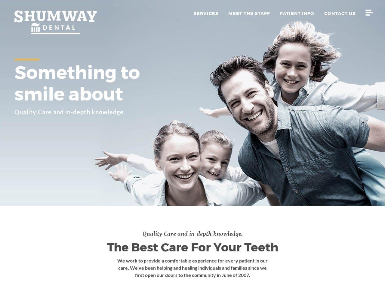 Christopher Shumway DDS Sc screenshot