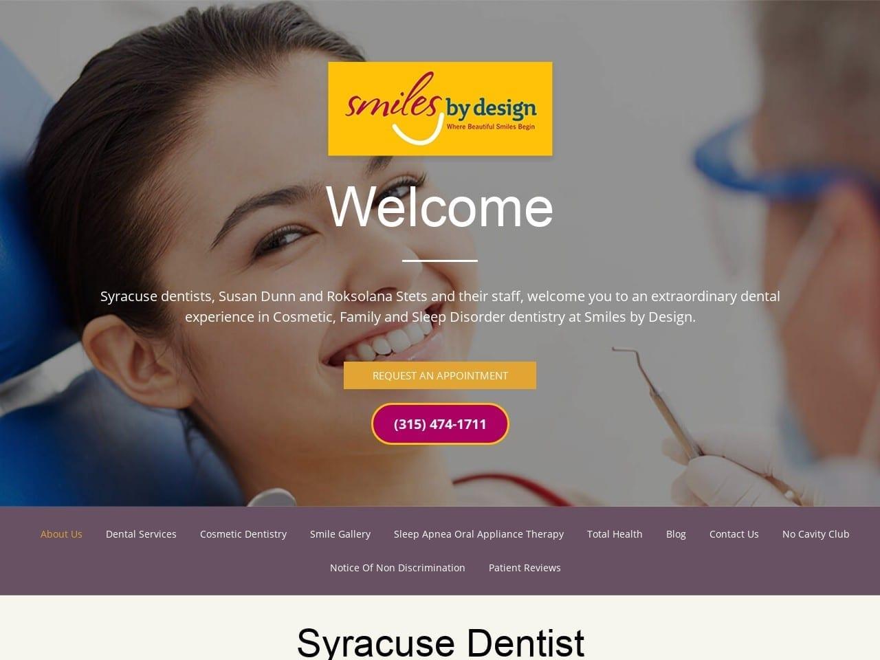 Dr. Susan B. Dunn DDS screenshot