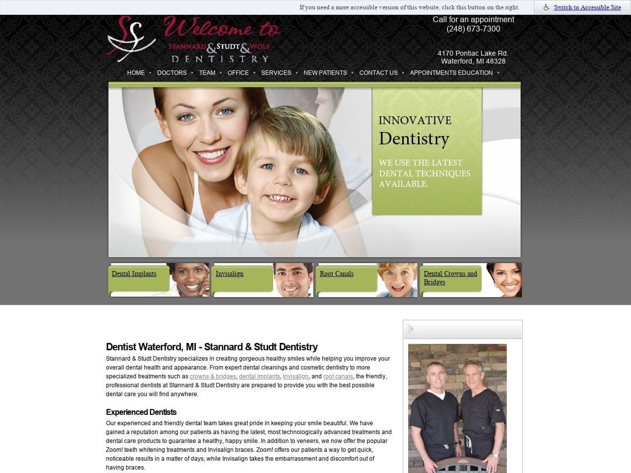 Dr. Sean P. Stannard DDS screenshot
