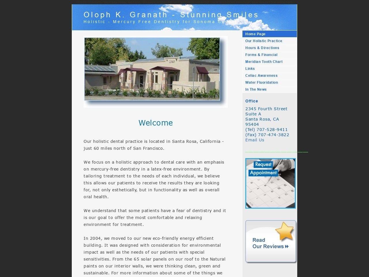 Granath Oloph K DDS screenshot