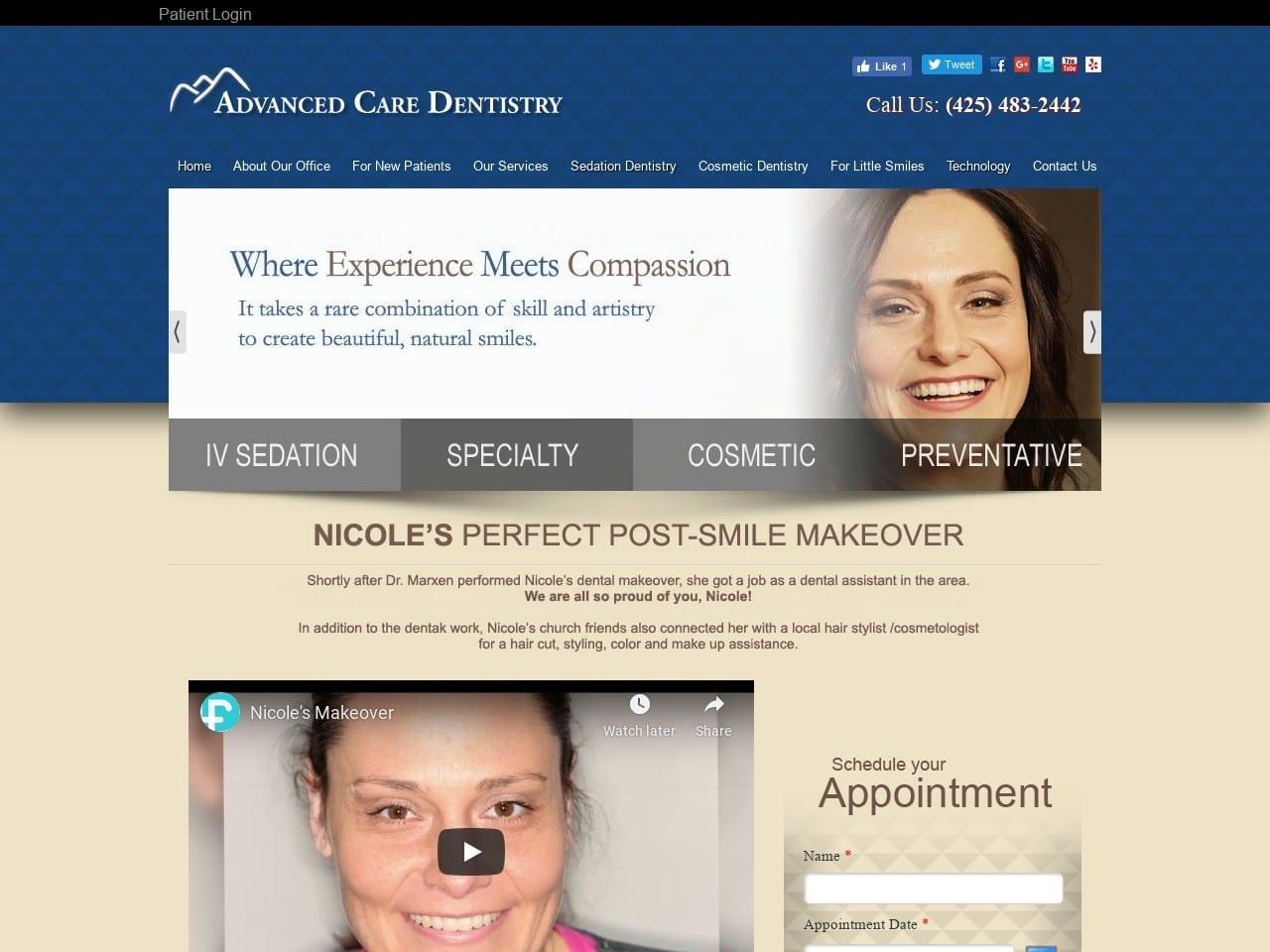Advanced Care Dentist screenshot