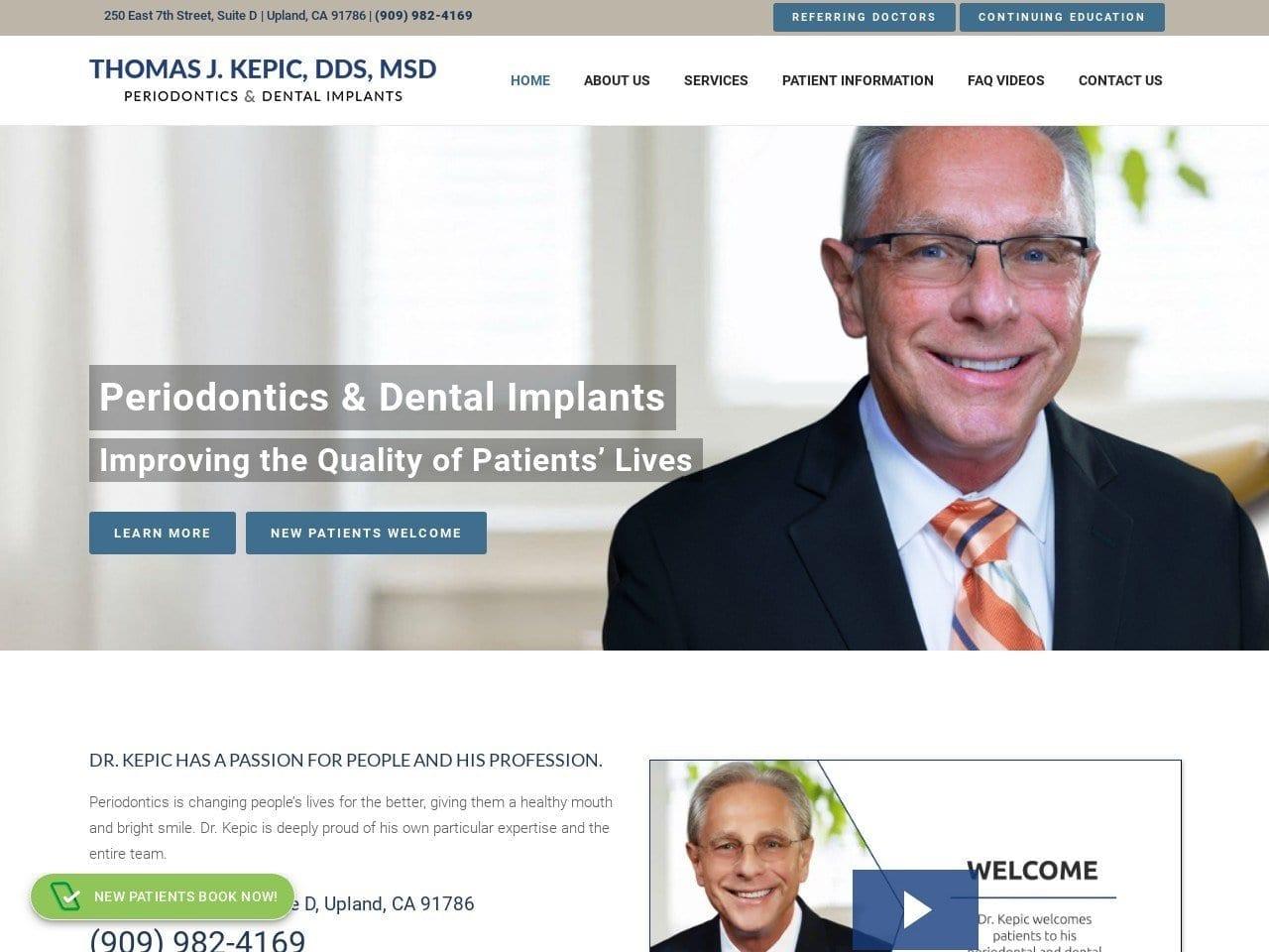 Thomas J. Kepic DDS screenshot