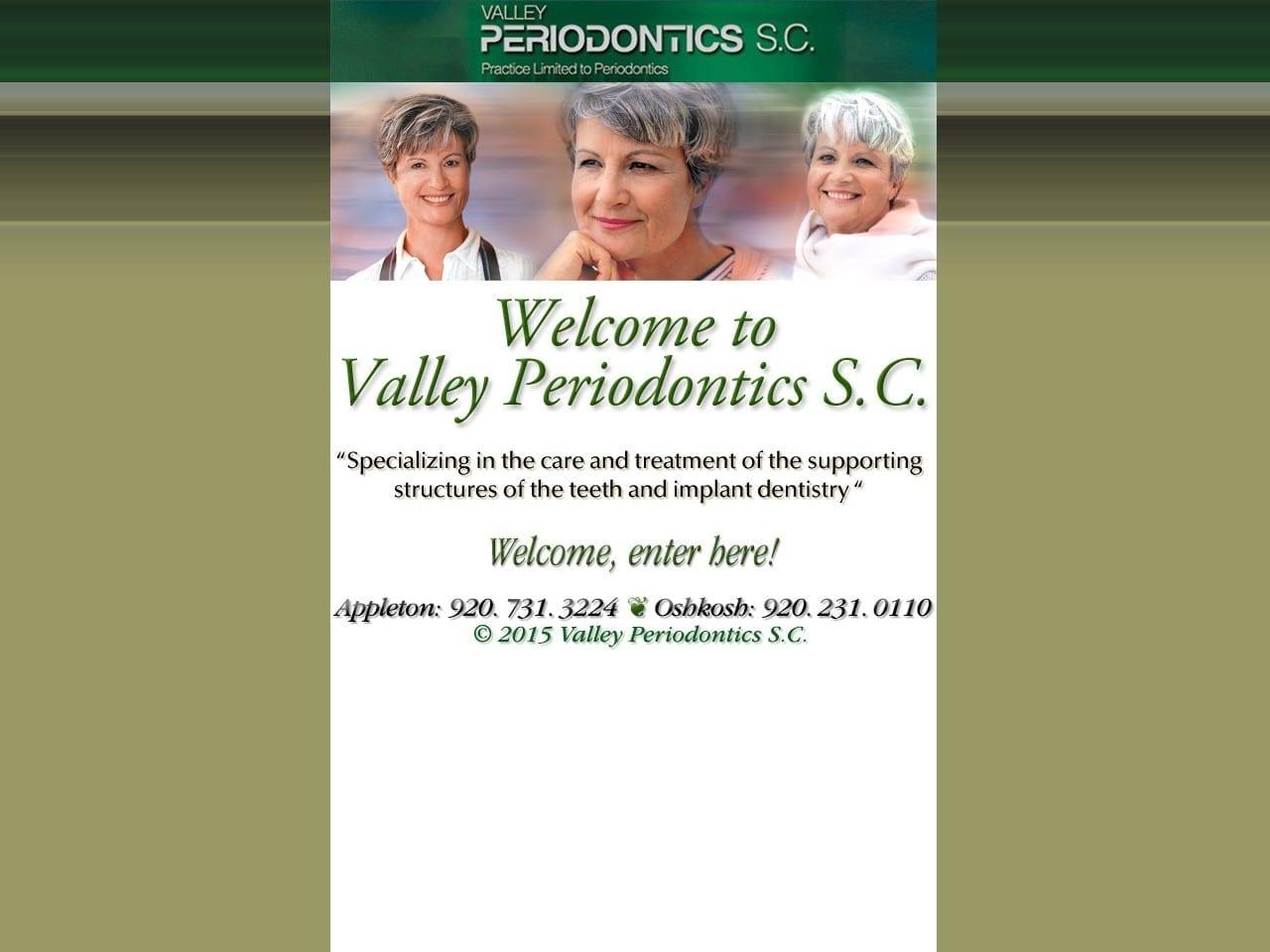 Valley Periodontics screenshot