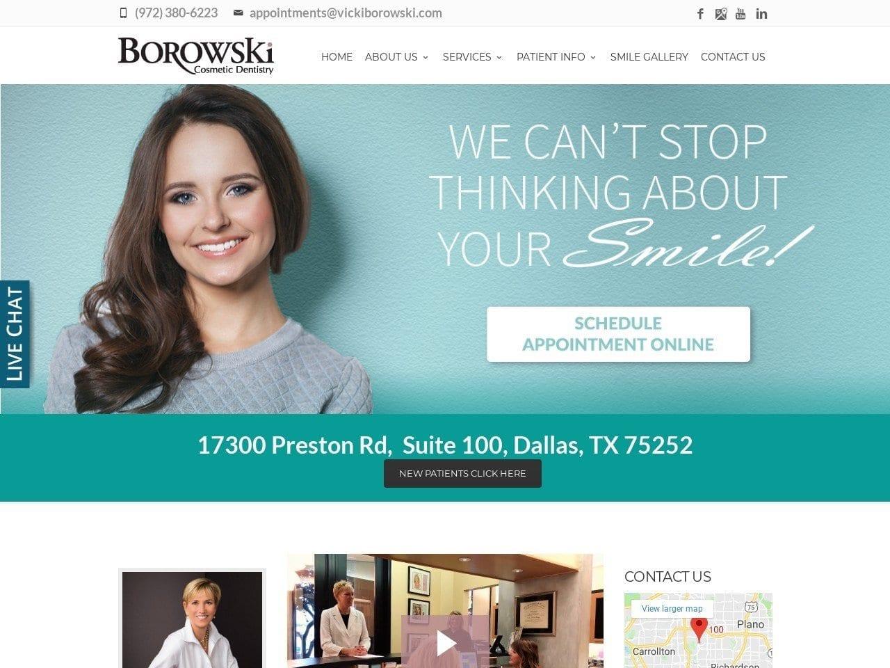 Borowski Cosmetic Dentist screenshot