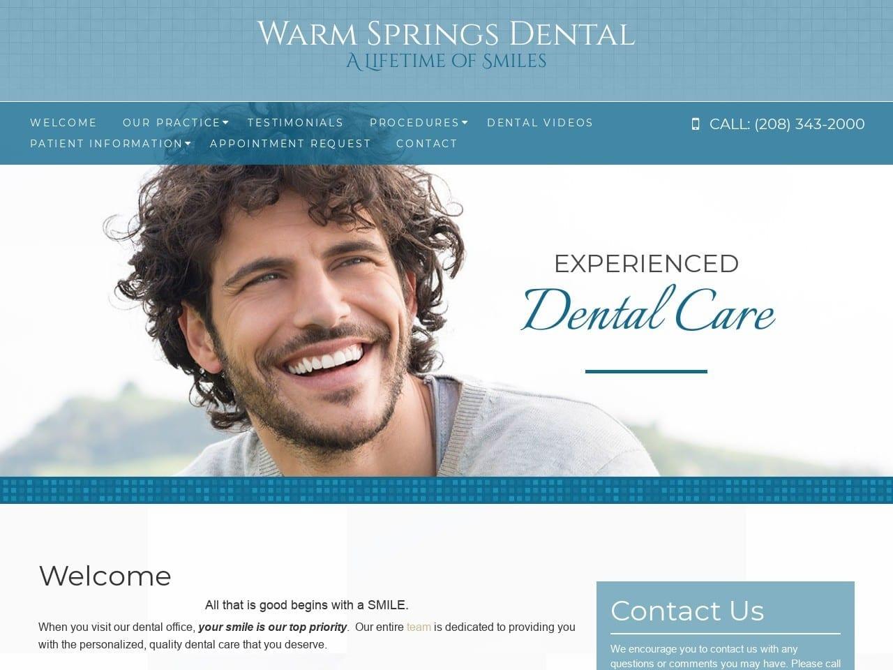 Warm Springs Dental screenshot