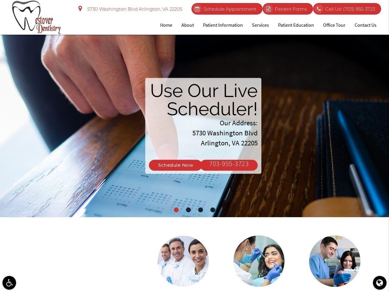 Westover Dentist screenshot