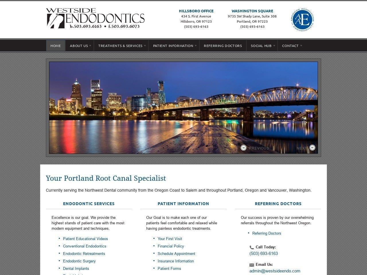 Westside Endodontics screenshot