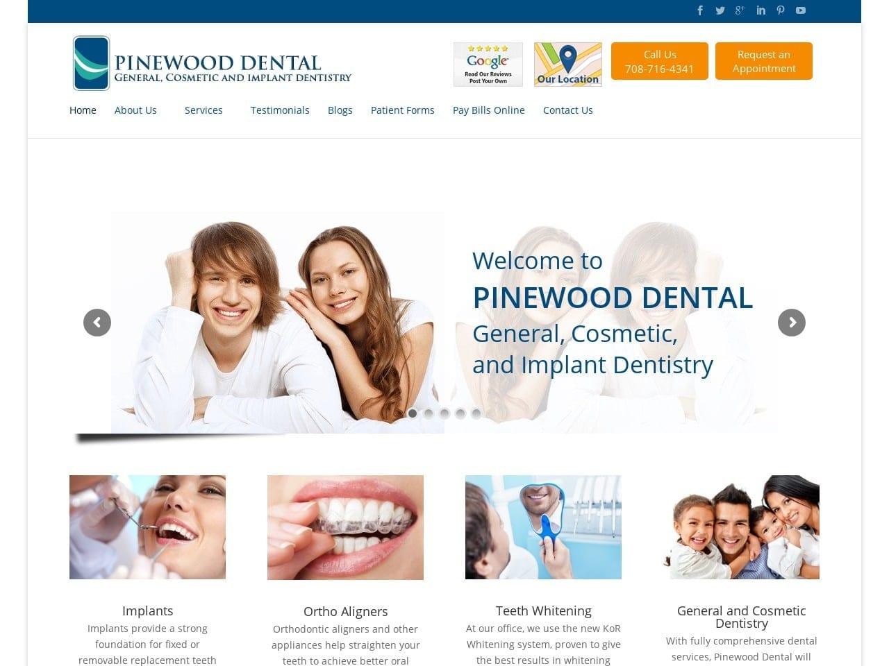 Pinewood Dental screenshot