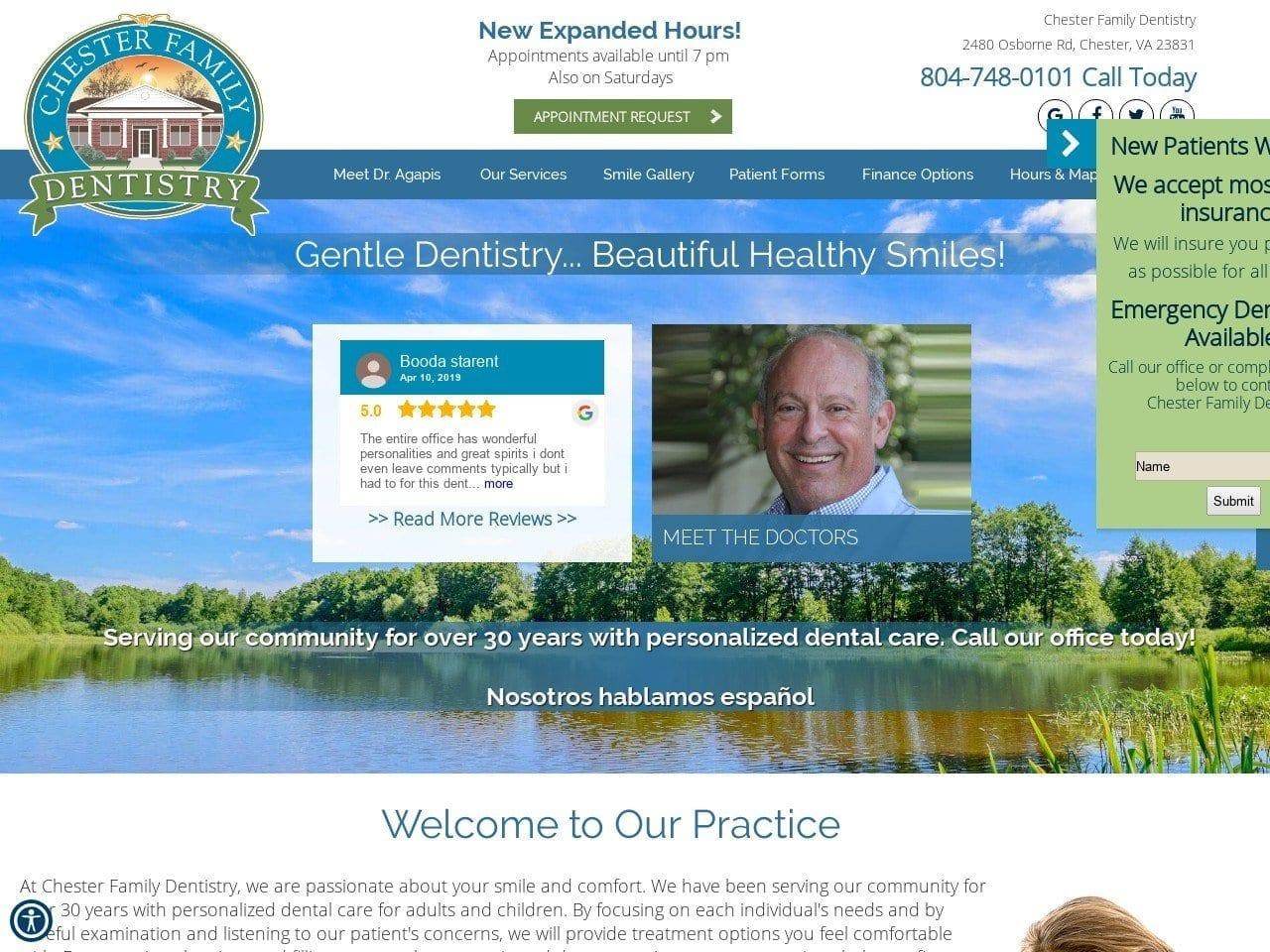 Dr. Tony & John Agapis Family Dentistry screenshot