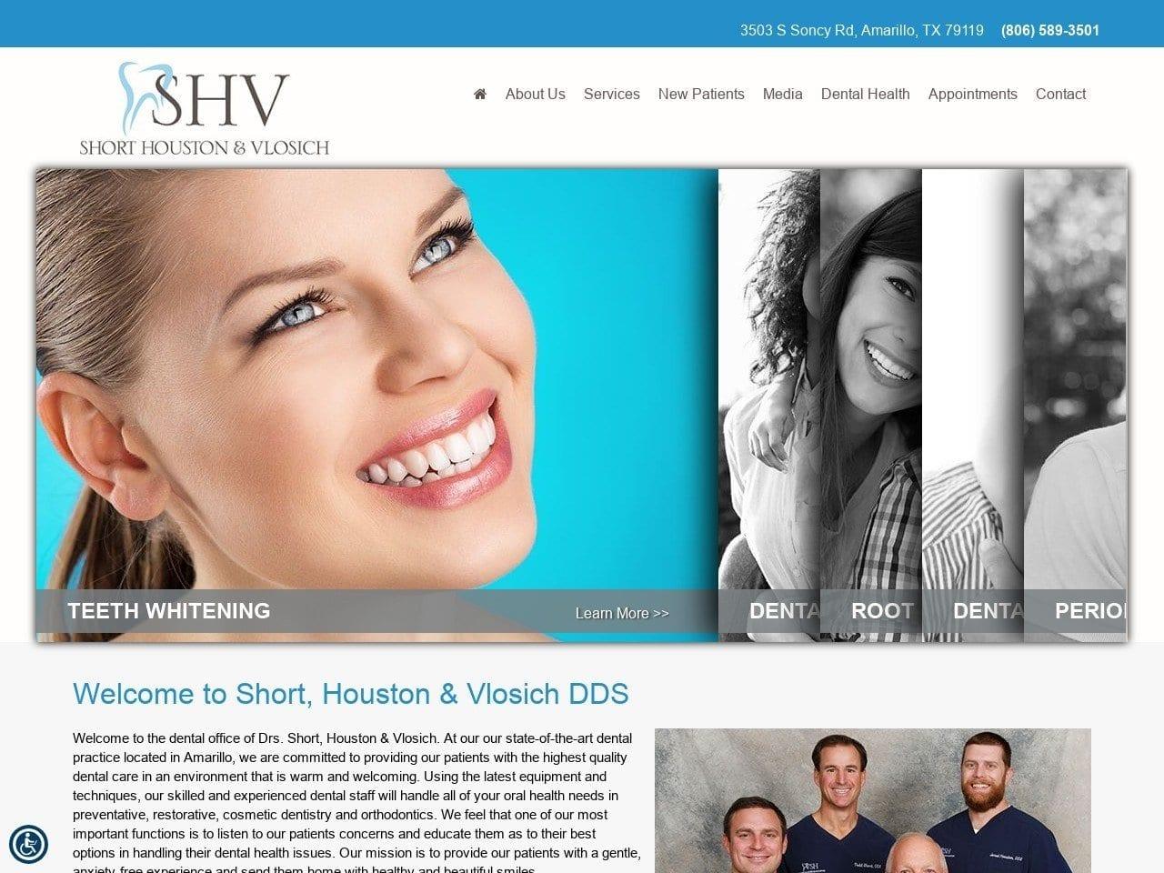 Houston Vlosich Dentist screenshot