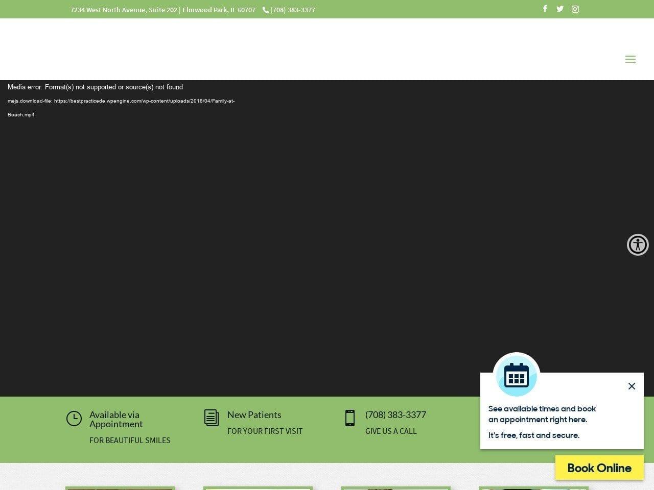 Oak Park Dental Care screenshot