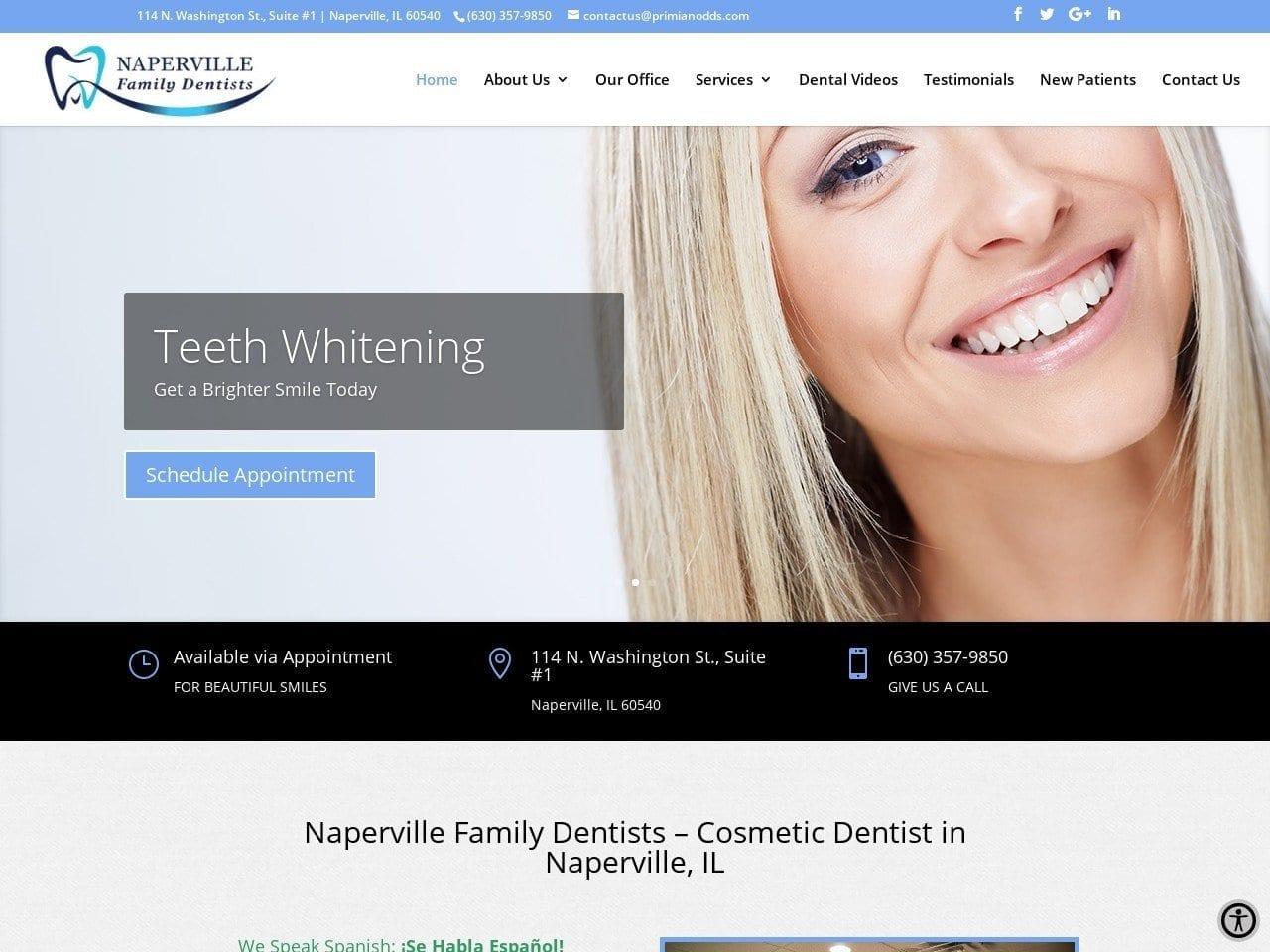 Family Dentistry Primiano Nicholas DDS screenshot
