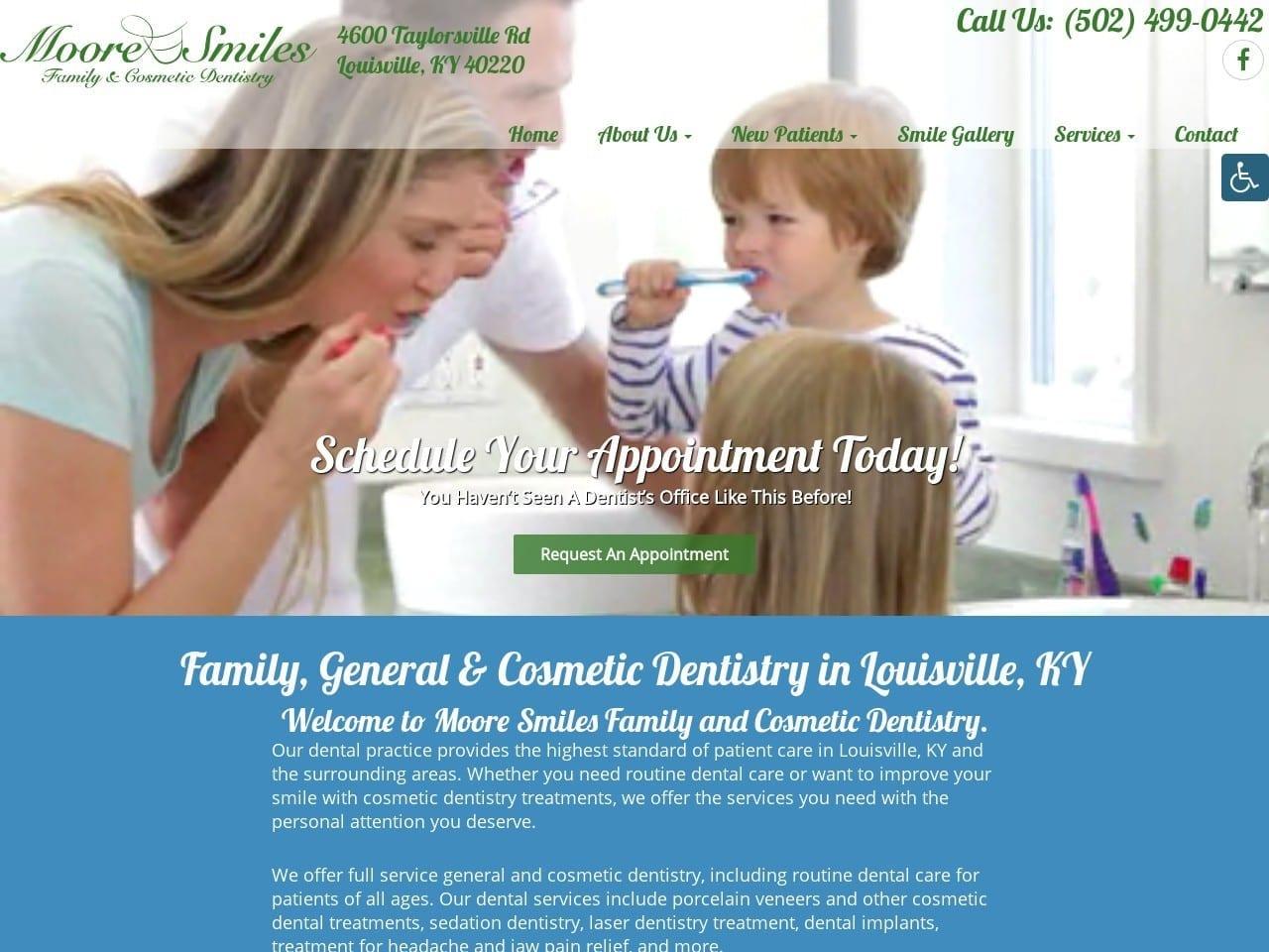 Moore Smiles Family Dentist screenshot