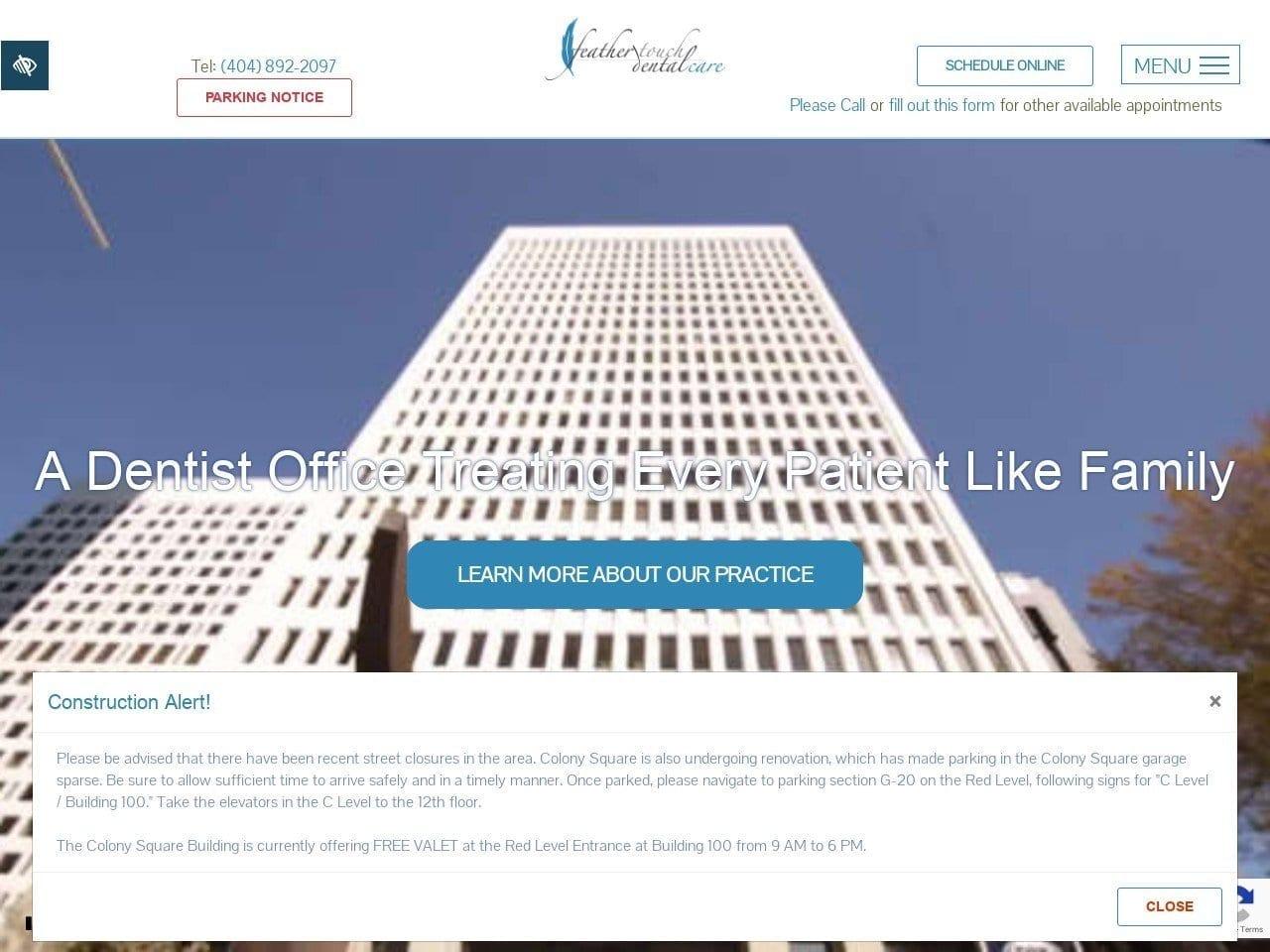 Feather Touch Dental Care screenshot