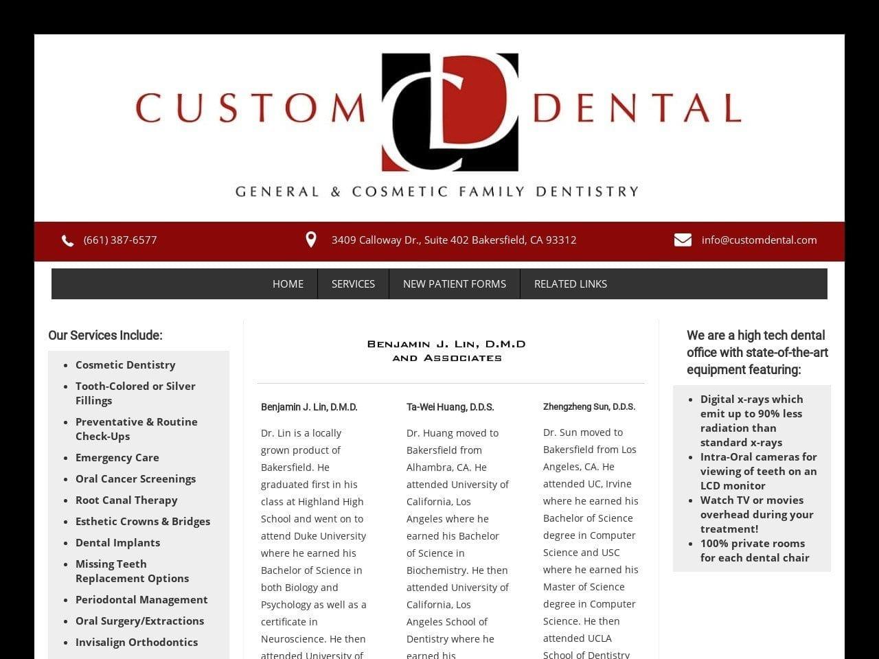 Custom Dental screenshot