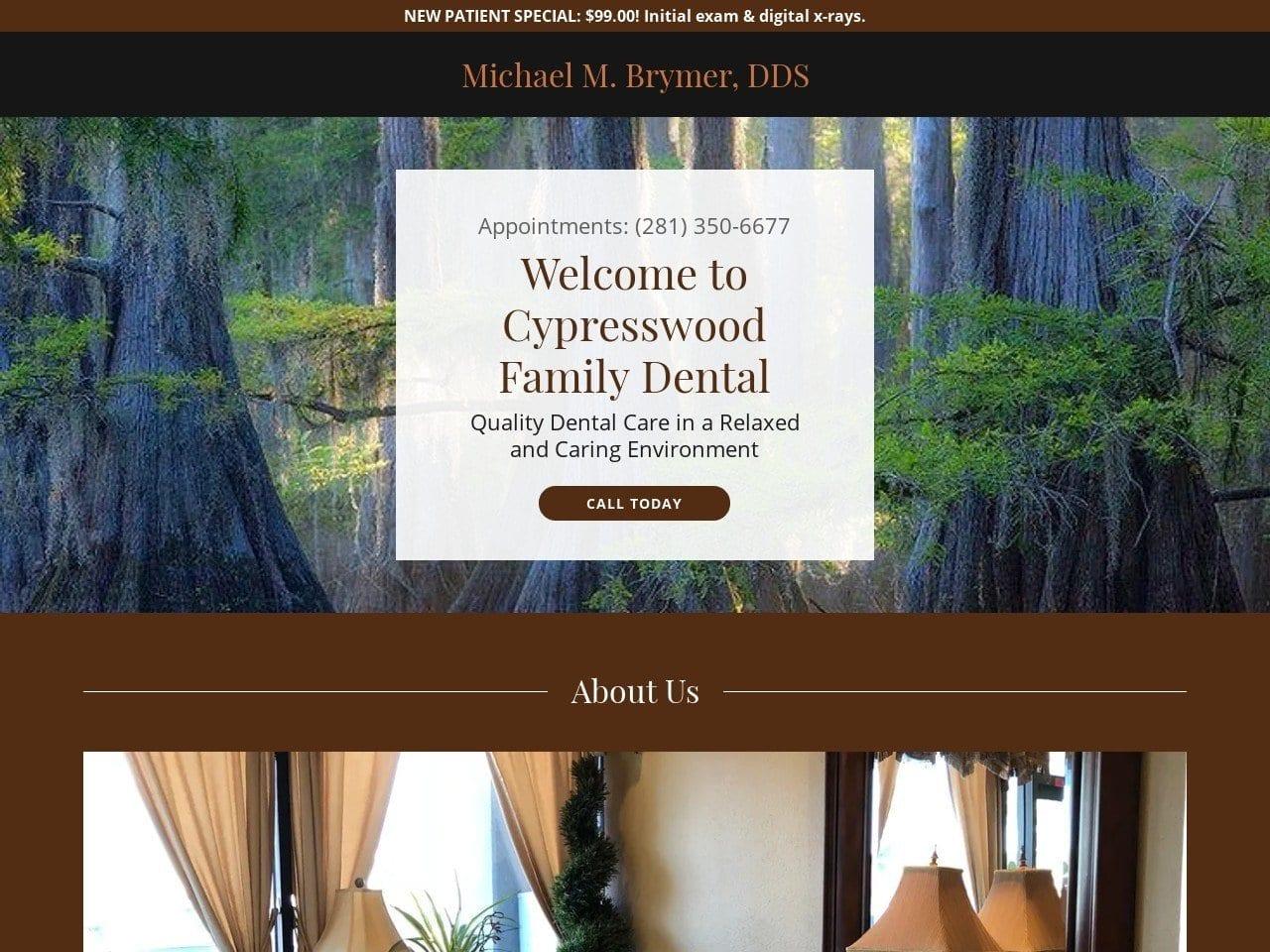 Cypresswood Family Dental screenshot