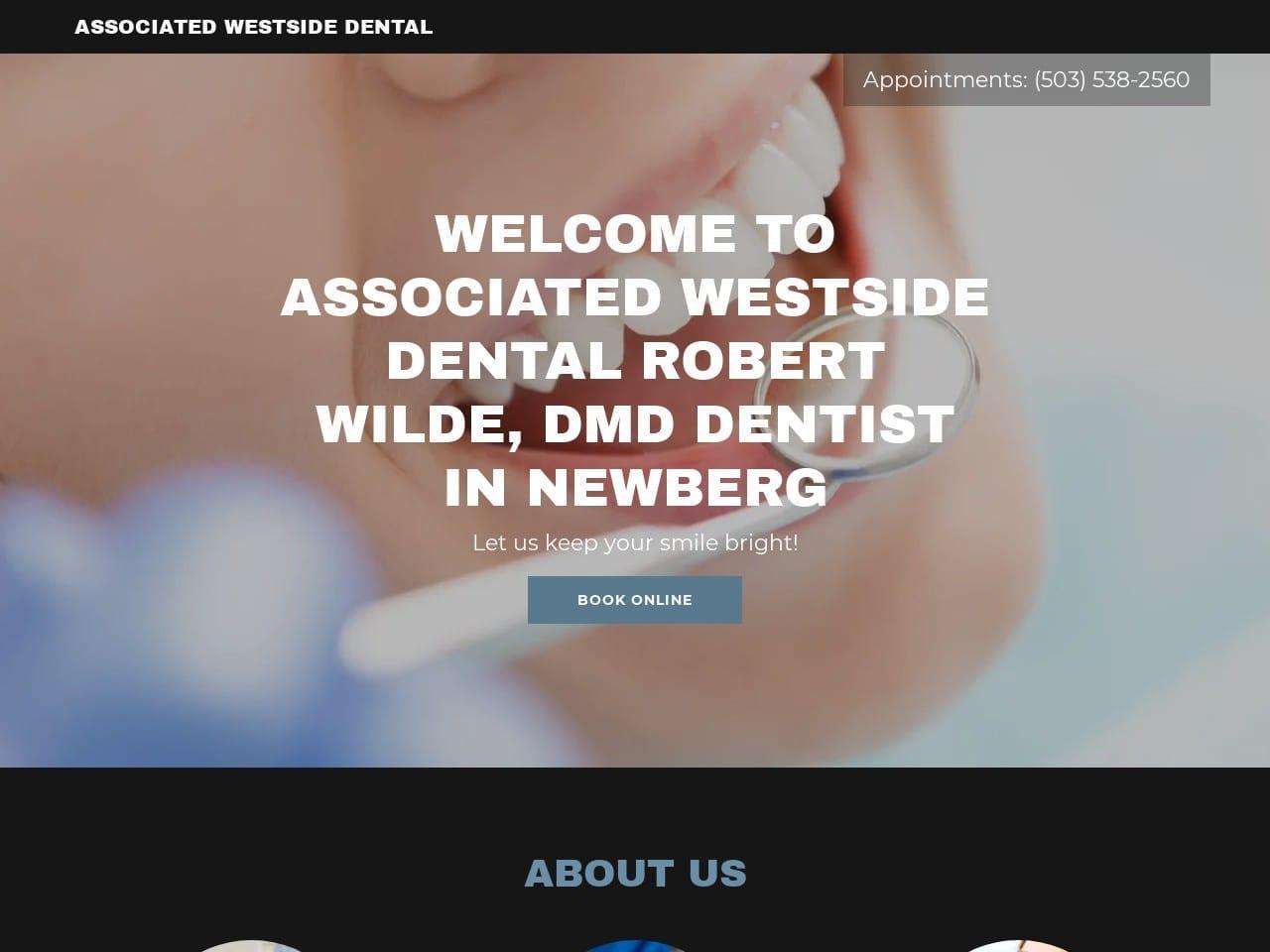 Associated Westside Dental screenshot