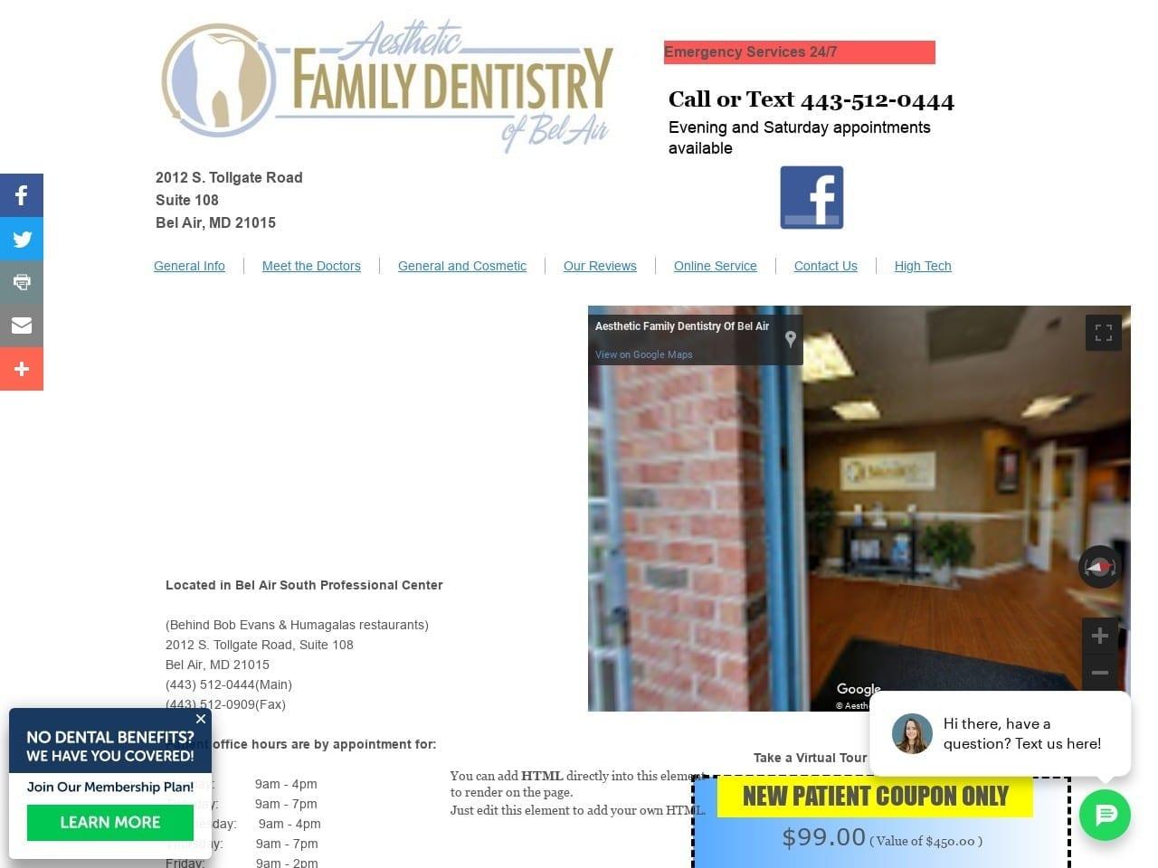 Harford Dentist screenshot