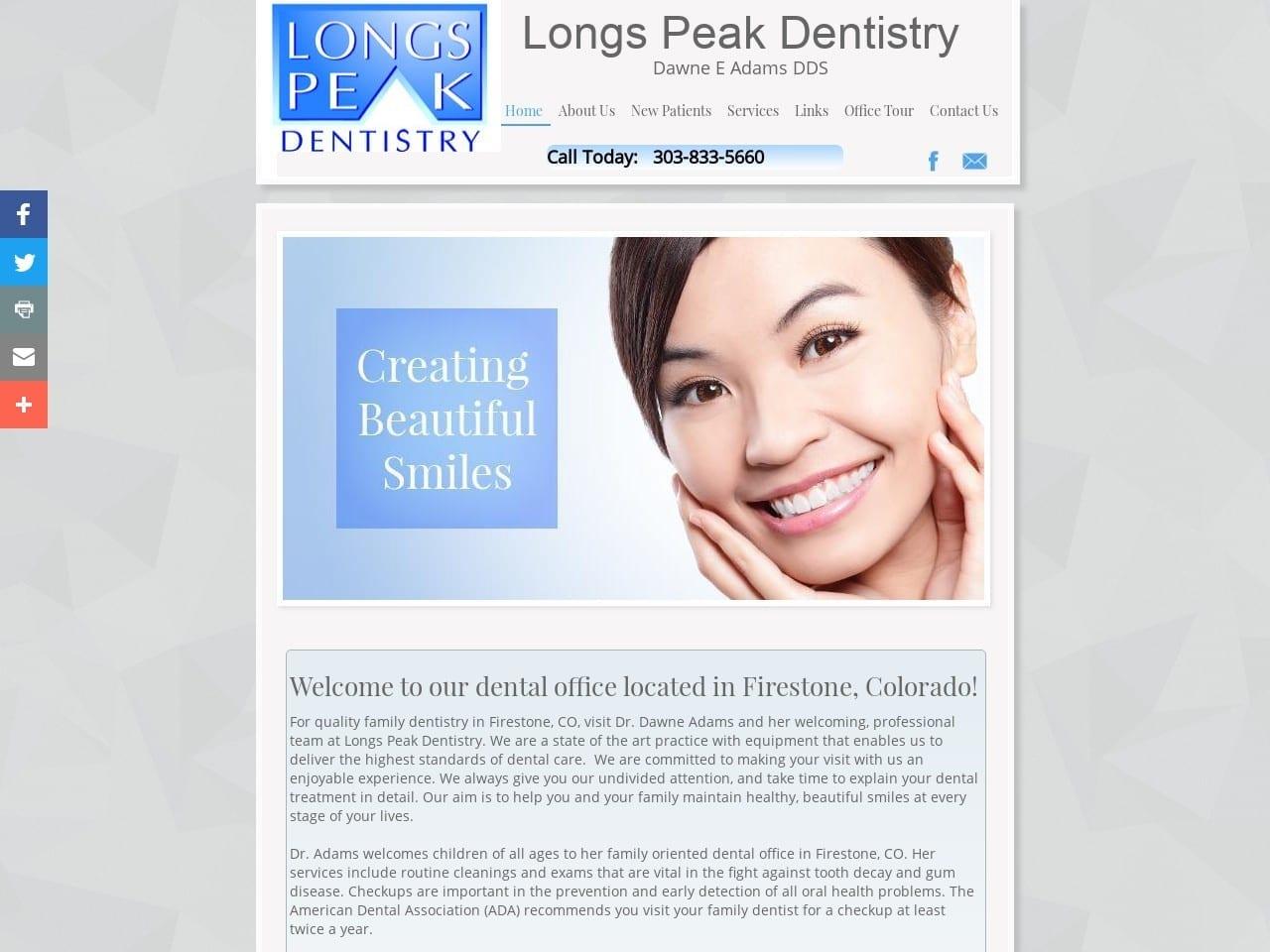 Longs Peak Dentist screenshot
