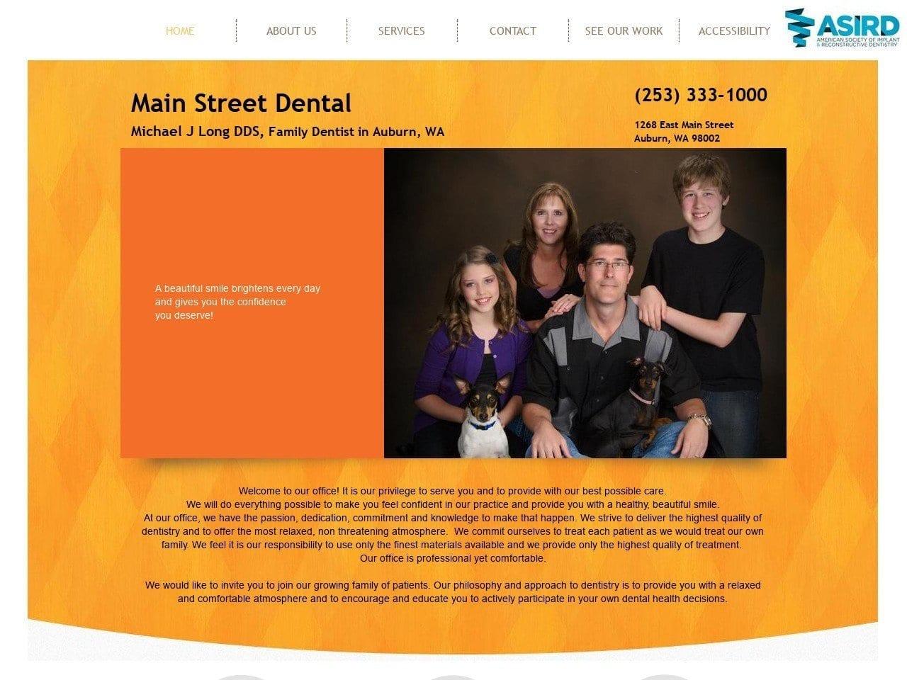 Long Michael J DDS screenshot