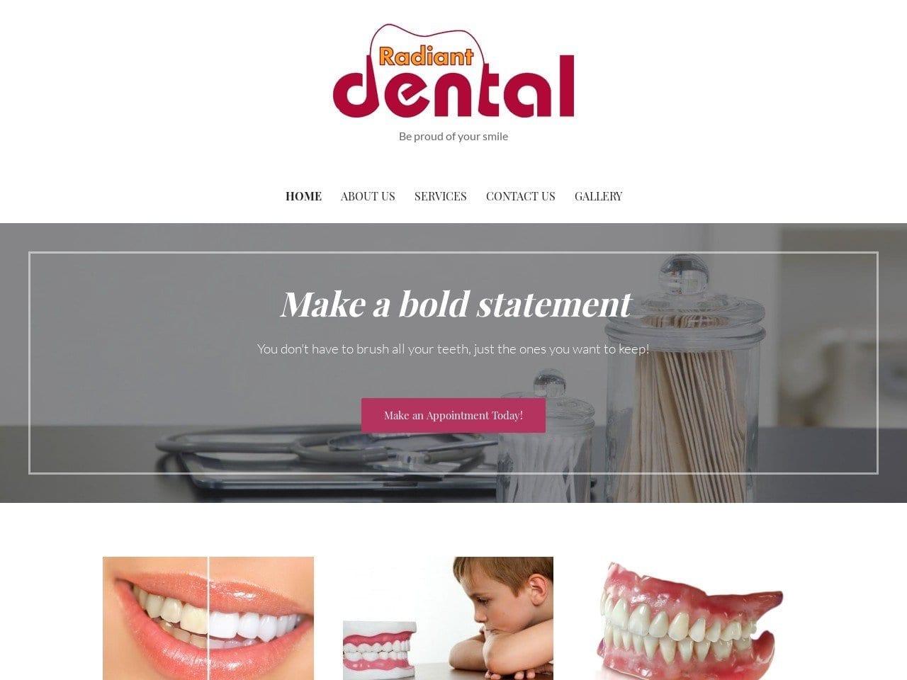 Radiant Dental screenshot