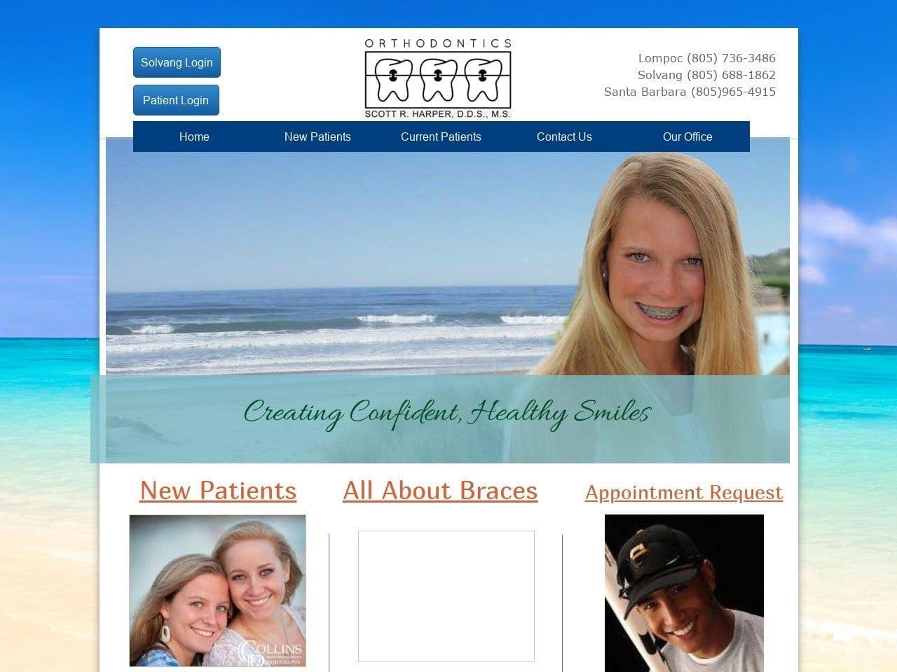 Reed James DDS & Scott Harper DDS screenshot