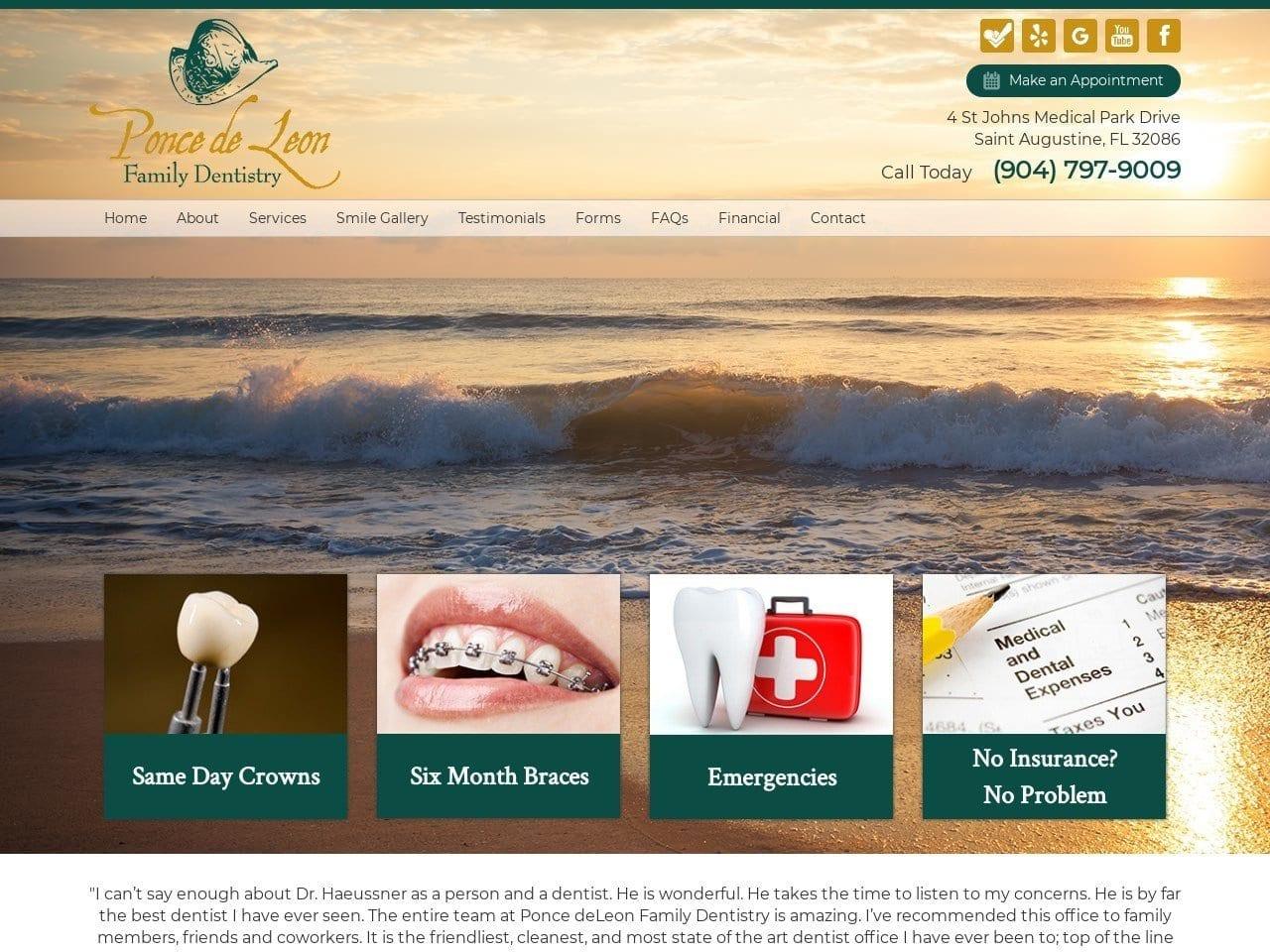 Ponce De Leon Family Dentist screenshot