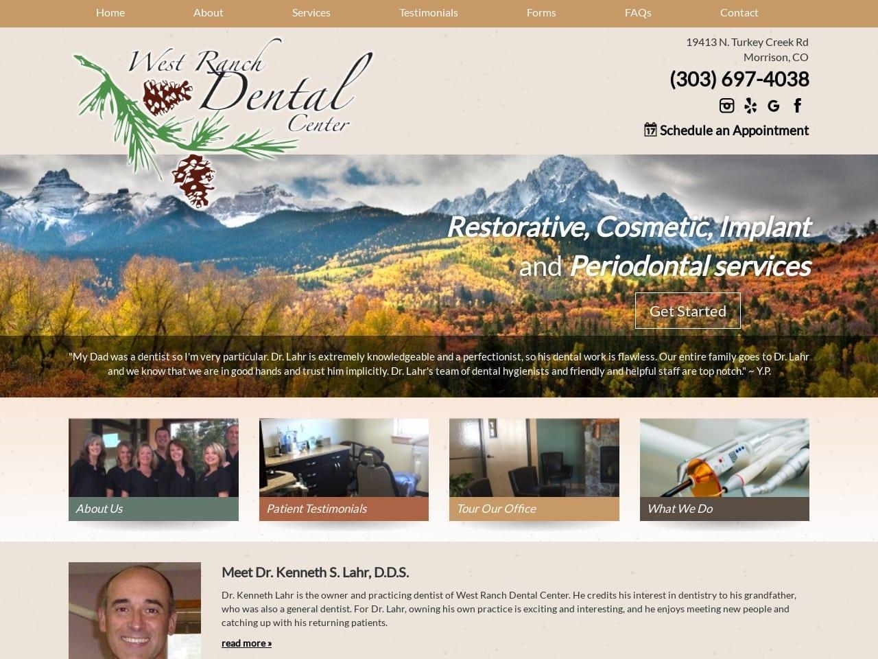 West Ranch Dental Center screenshot
