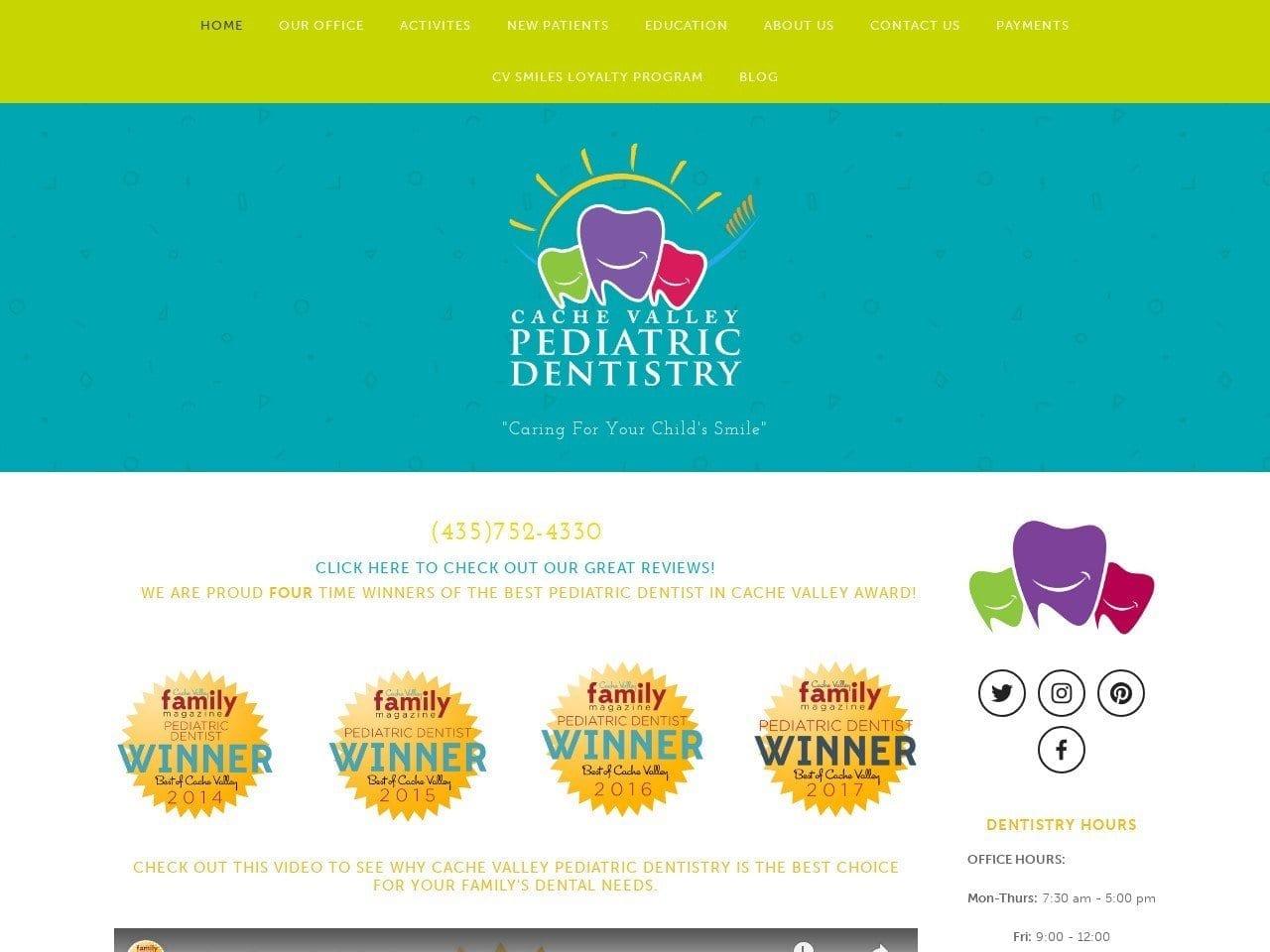 Cache Valley Pediatric Dentist screenshot