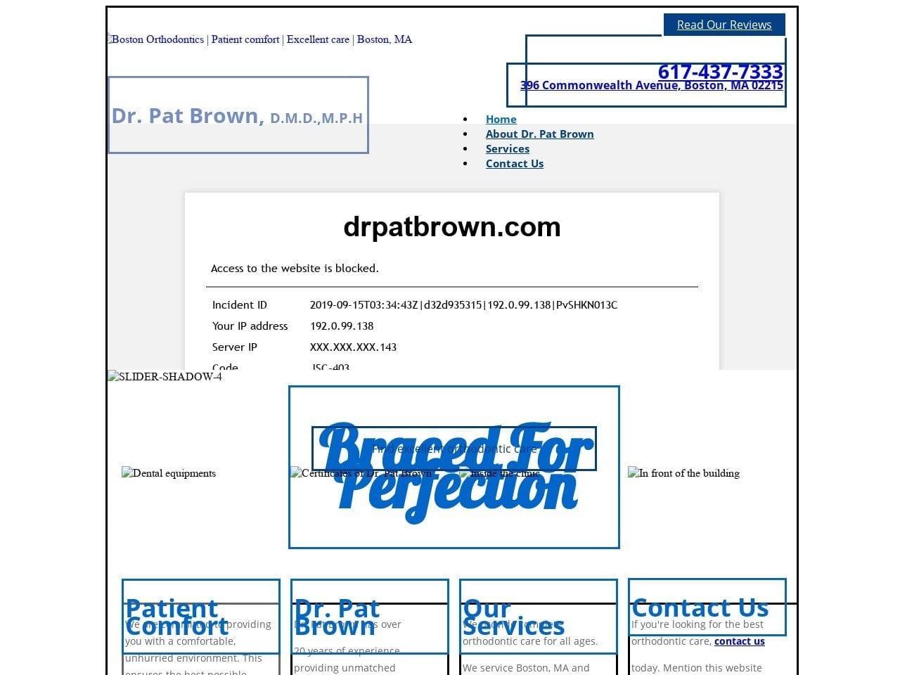 Boston Orthodontics screenshot