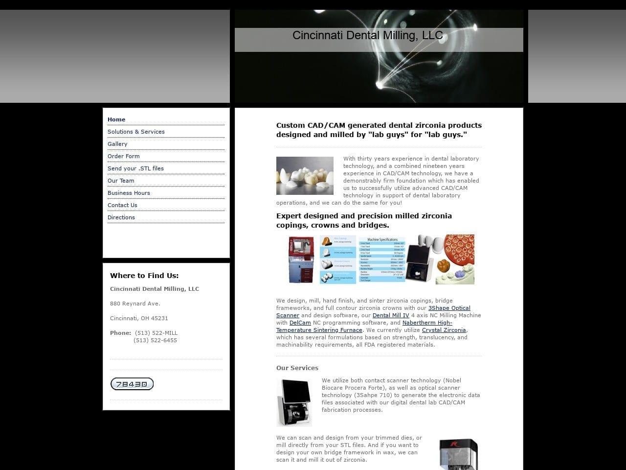 Cincinnati Dental Milling screenshot