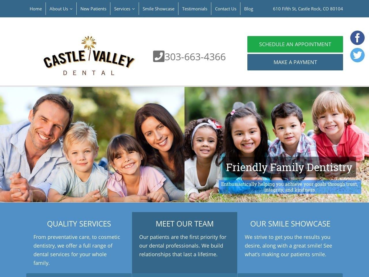 Castle Valley Dental screenshot