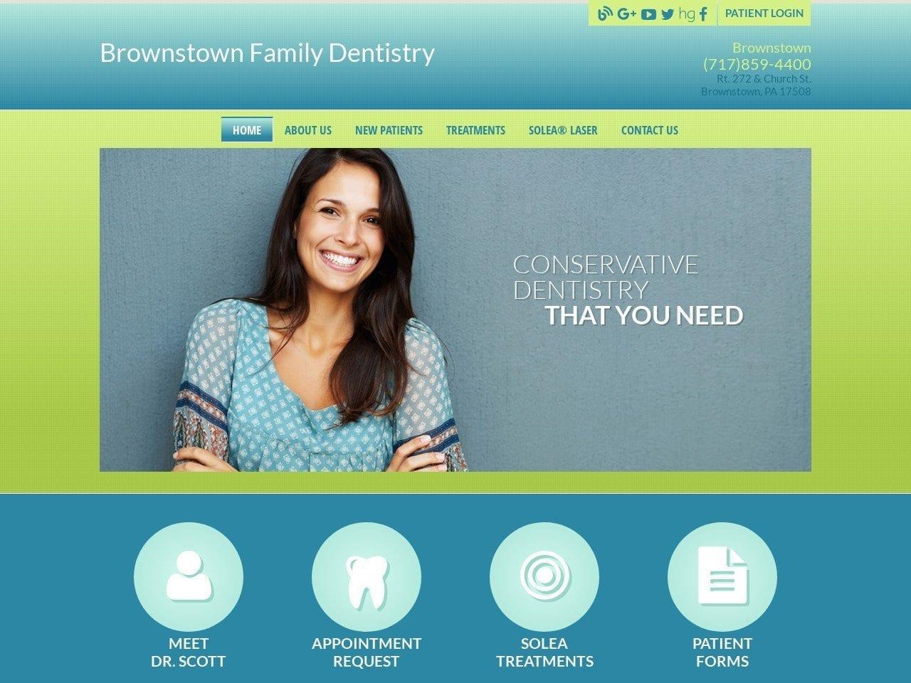 Brownstown Family Dentistry screenshot