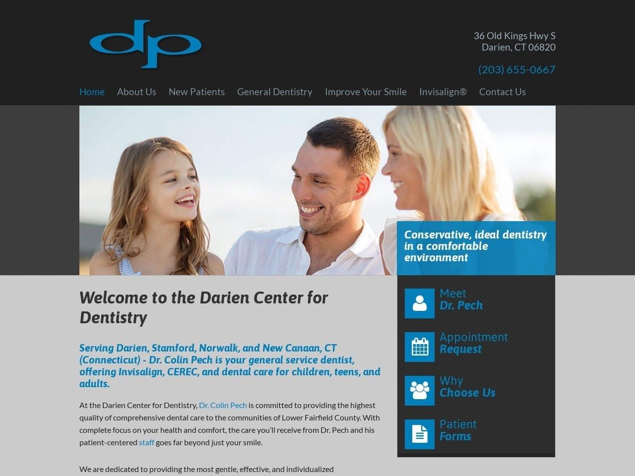 Darien Center for Dentistry screenshot