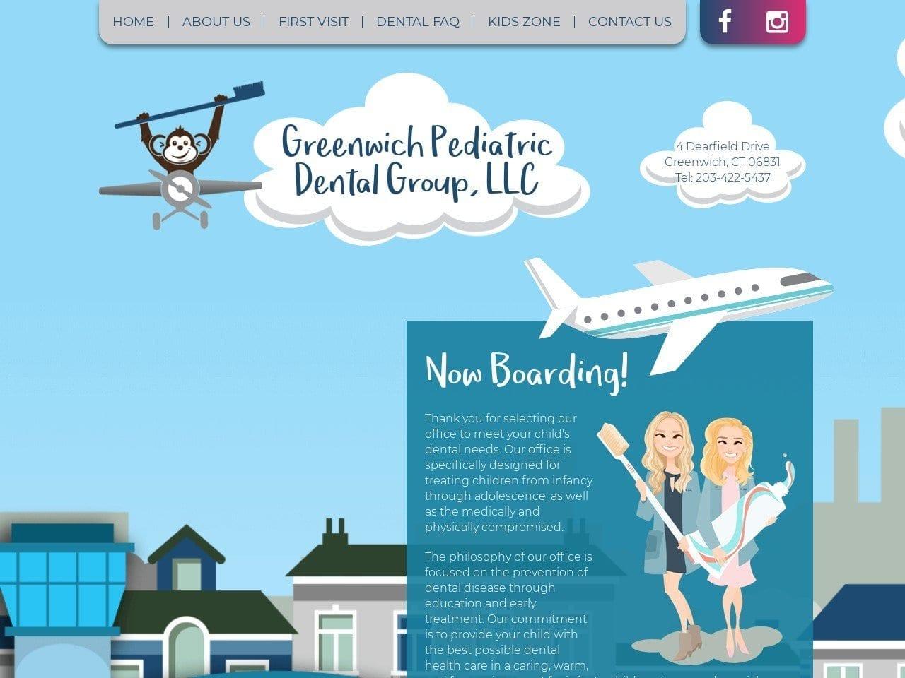 Greenwich Pediatric Dental Group screenshot