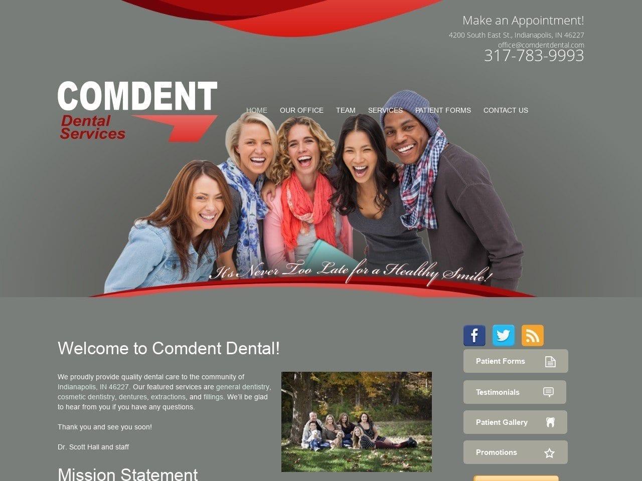 Comdent Dental Services screenshot