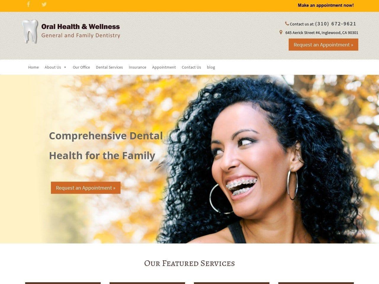 Dr. Tamara L. Dixon DDS screenshot