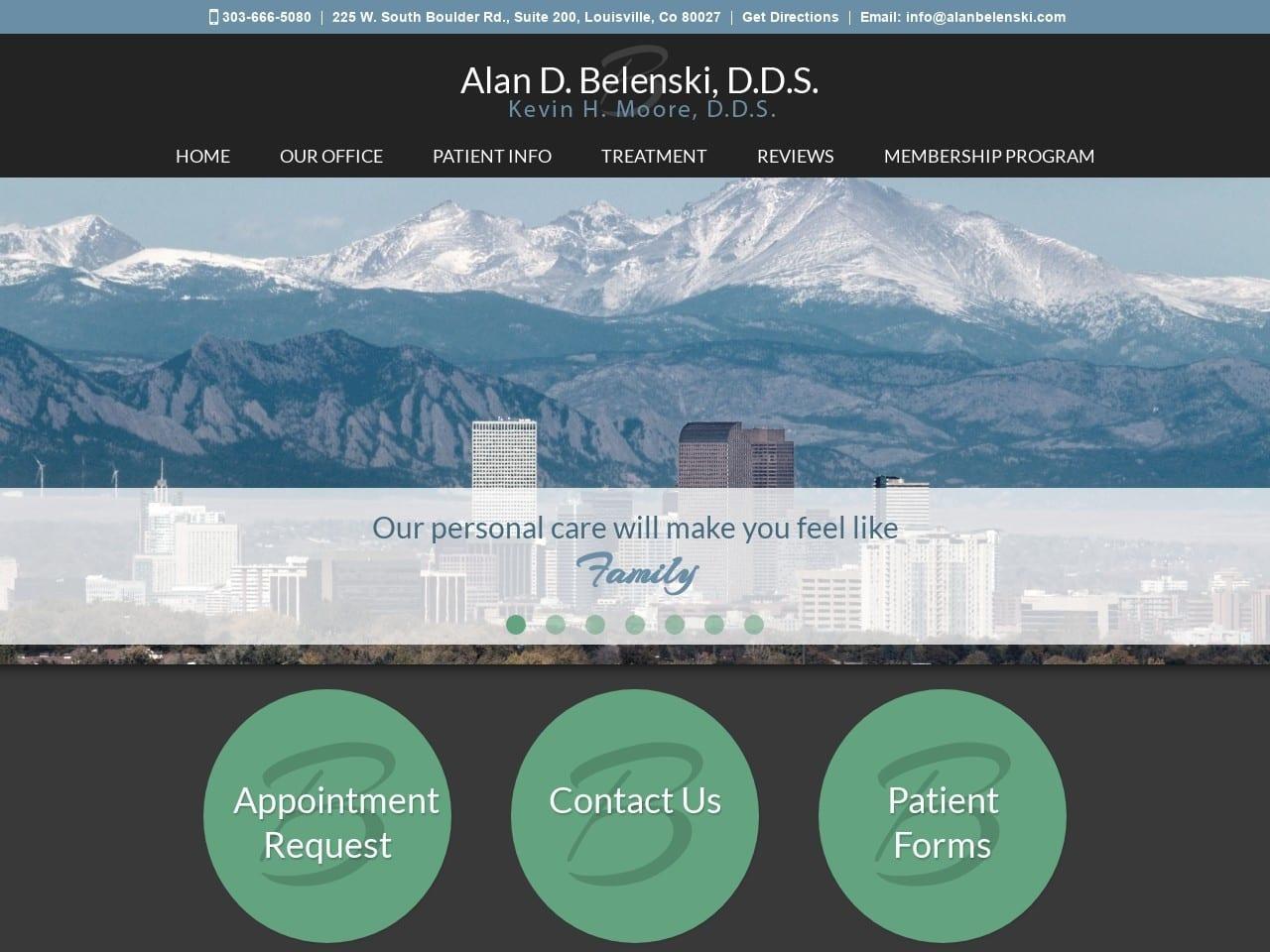 Alan D Belenski, DDS screenshot