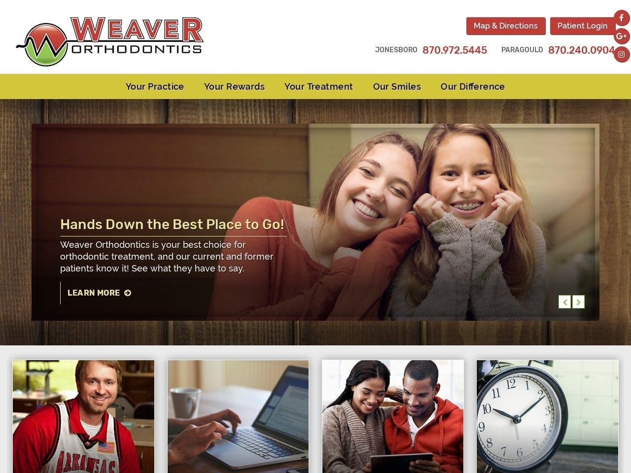 Dr. Kolin E. Weaver DDS MS screenshot